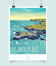 Charger l&#39;image dans la galerie, Affiche Belle-Ile
