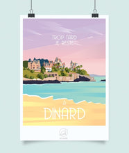 Charger l&#39;image dans la galerie, Affiche Dinard
