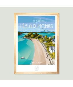 Affiche L'île-aux-moines