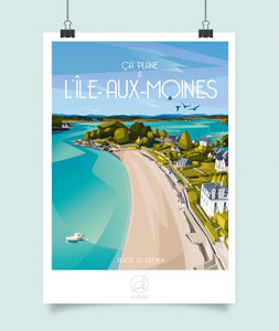 Affiche L'île-aux-moines