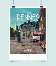 Load image into Gallery viewer, Affiche Rennes
