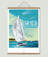 Charger l&#39;image dans la galerie, Affiche L&#39;Amer
