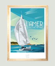 Load image into Gallery viewer, Affiche L&#39;Amer
