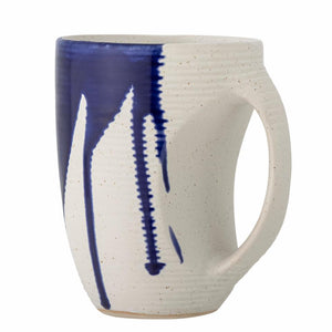 Okayama Mug , Blue , Grés